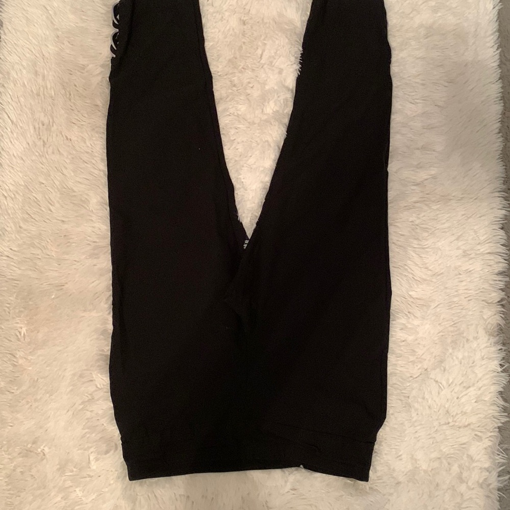 Black skinny ankle pants